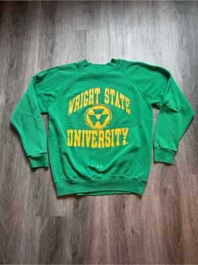 Vintage 80’s Wright State Univeristy Raiders Crewneck Sweatshirt Men’s Sz Large